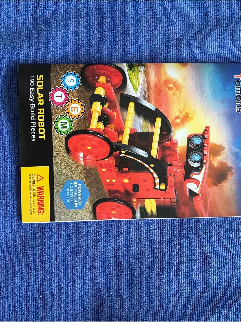 Solar Robot Creation Kit - Red STEM Learning Toy